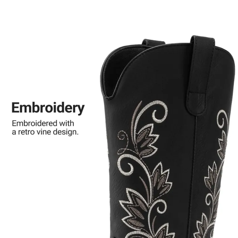 Vintage-inspired Women’s Cowboy Boots