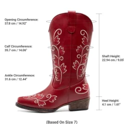 Vintage-inspired Women’s Cowboy Boots