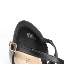V-shaped Cutout Low Wedge Flats