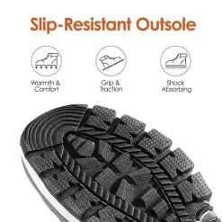 Waterproof Lace-Up Winter Snow Boots