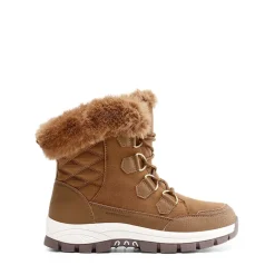 Waterproof Lace-Up Winter Snow Boots
