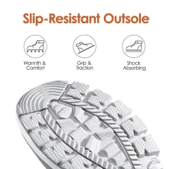 Waterproof Lace-Up Winter Snow Boots