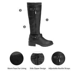 Wide Calf Knee High Boots