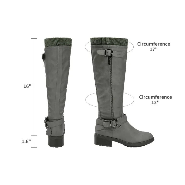 Wide Calf Knee High Boots
