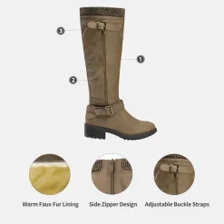 Wide Calf Knee High Boots