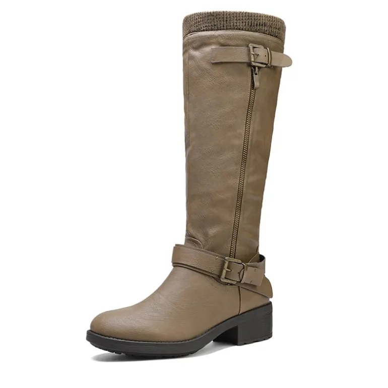 Wide Calf Knee High Boots
