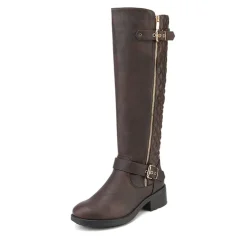 Wide Calf Knee High Riding Boots