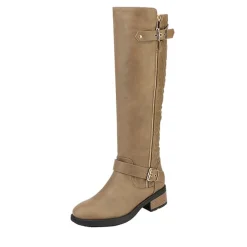 Wide Calf Knee High Riding Boots