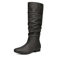 Wide Calf Knee High Winter Boots