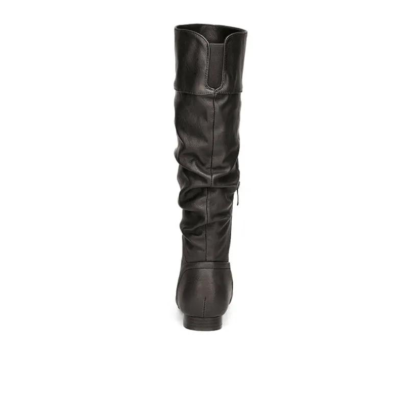 Wide Calf Knee High Winter Boots