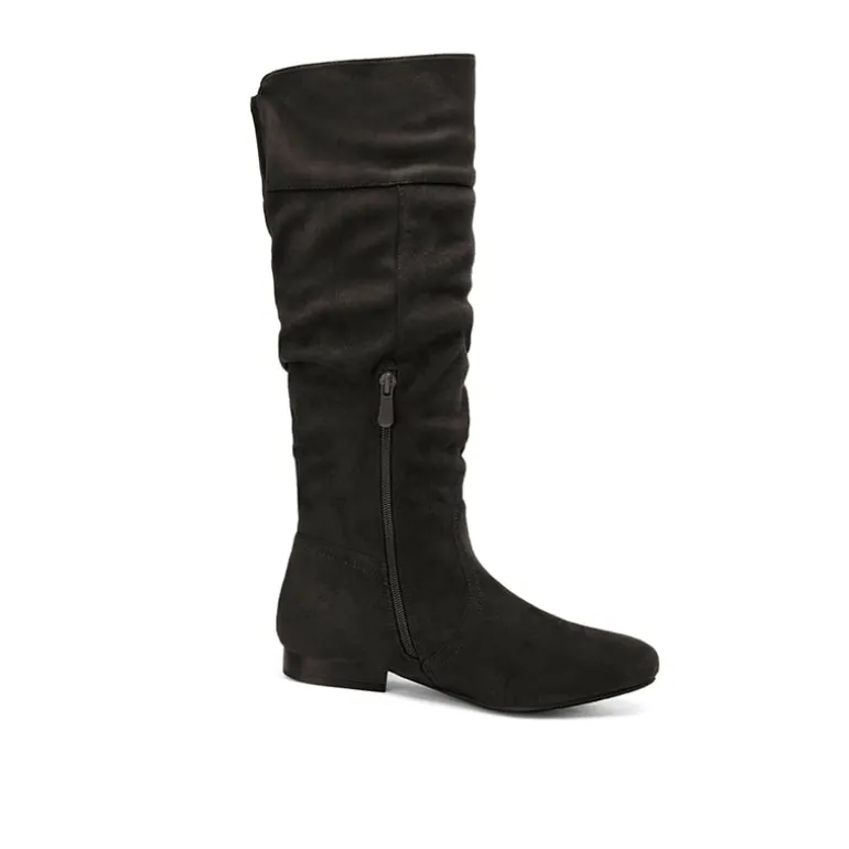 Wide Calf Knee High Winter Boots