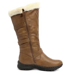 Wide Calf Snow Knee High Boots