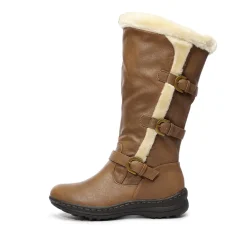 Wide Calf Snow Knee High Boots