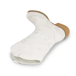 Wide-calf Square Toe Embroidered Cowboy Boots