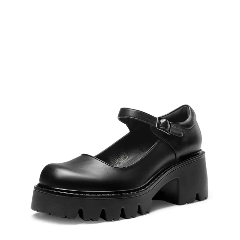 Wide Fit Y2K Platform Mary Jane Pumps