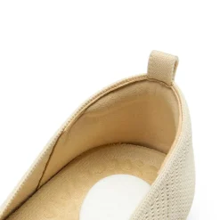 Wide-Toe Knit Flats