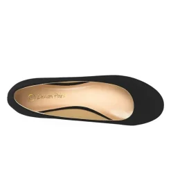 Wide Width Comfortable Ballerina Sparkly Flats