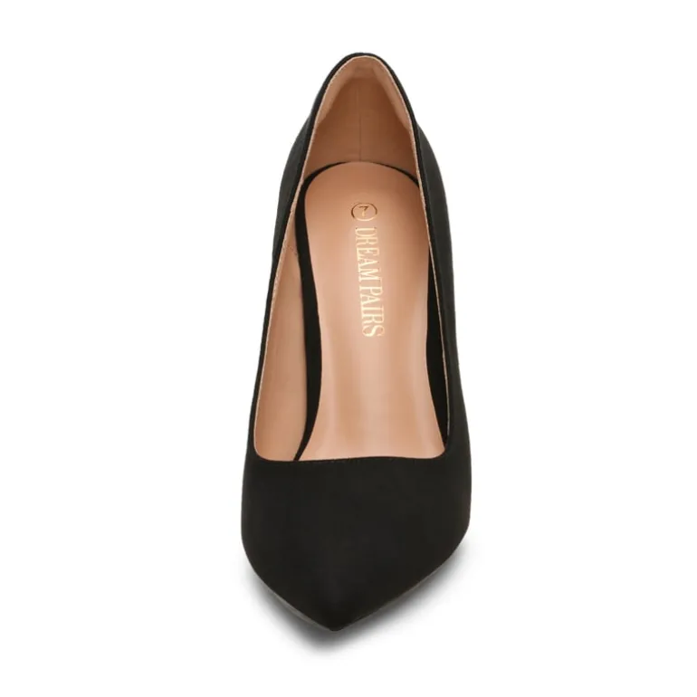 Wide Width Stiletto Pointed Toe Pumps