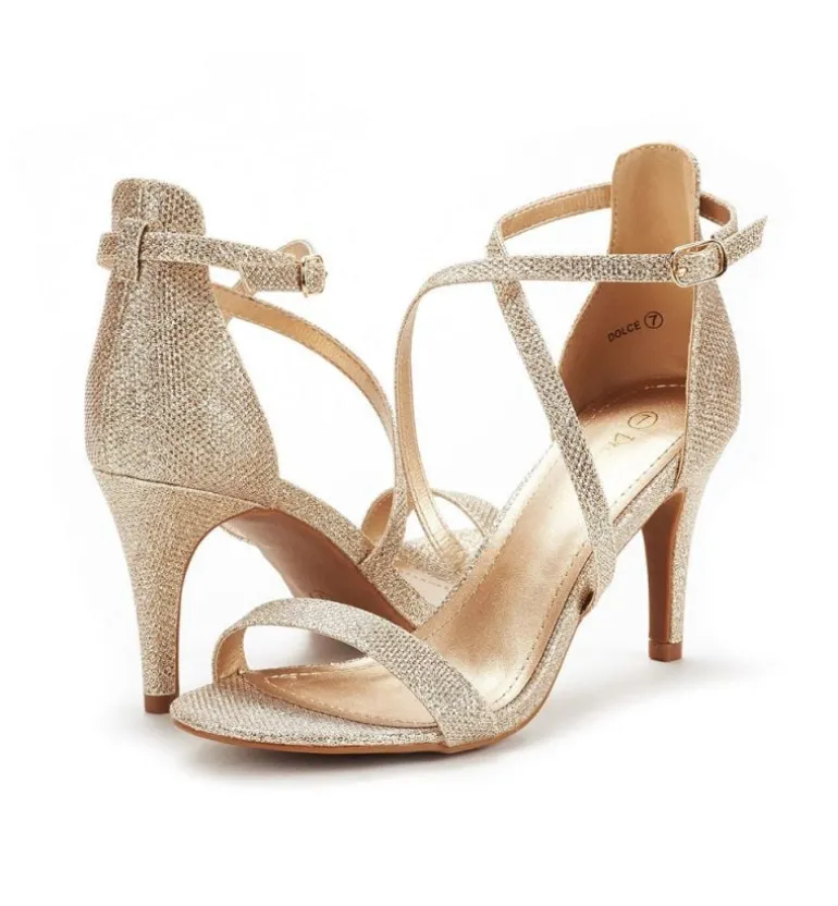 Wide Width Stiletto Pump Heels Sandals