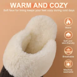 Winter Knitted House Slippers