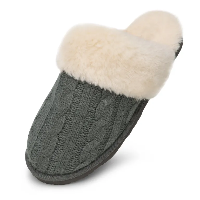 Winter Knitted House Slippers