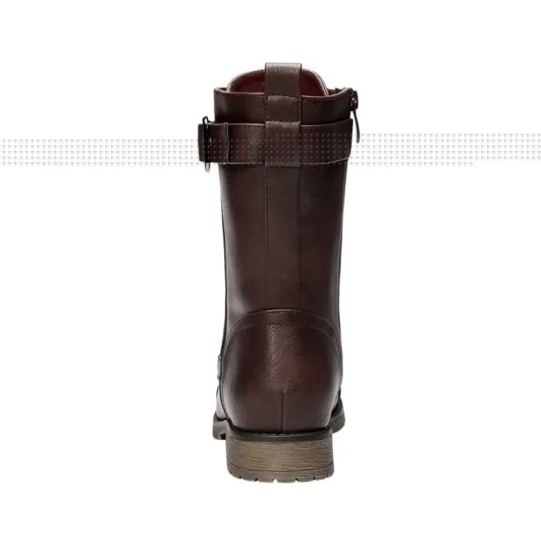Winter Mid Calf Lace Up Boots