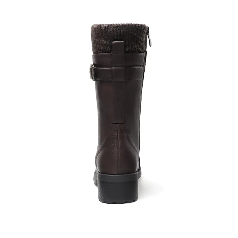 Winter Mid Calf Riding Boots