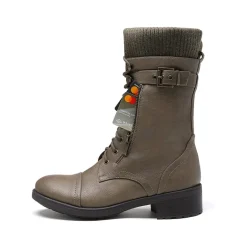 Winter Mid Calf Riding Boots
