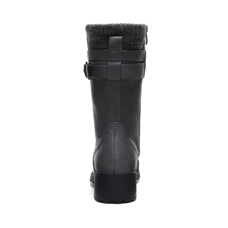 Winter Mid Calf Riding Boots