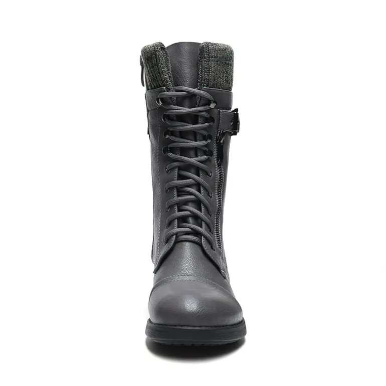 Winter Mid Calf Riding Boots