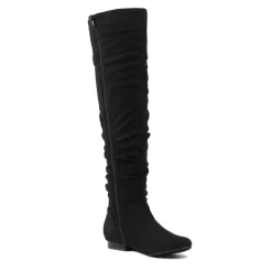 Winter Over The Knee Suede Boots