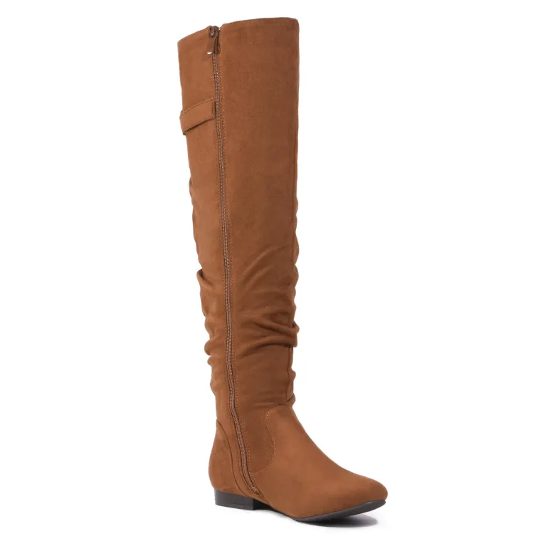 Winter Over The Knee Suede Boots