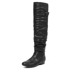 Winter Over The Knee Suede Boots