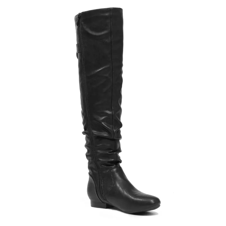 Winter Over The Knee Suede Boots