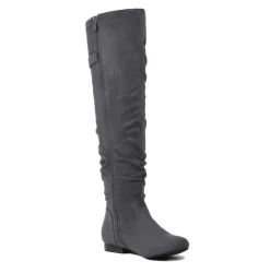 Winter Over The Knee Suede Boots