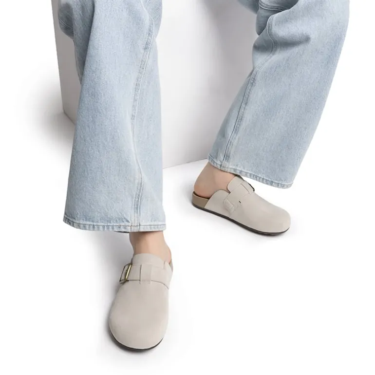 Women’s Adjustable Faux Suede Clogs
