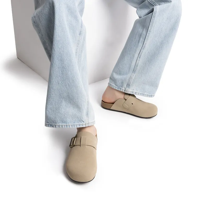 Women’s Adjustable Faux Suede Clogs