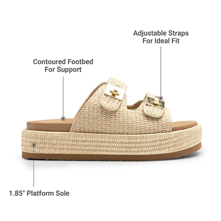 Women’s Adjustable Strap Chunky Platform Sandals