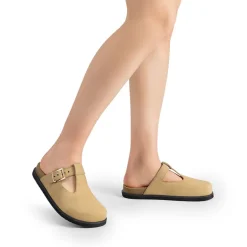 Women’s Buckle Slip-on Clogs