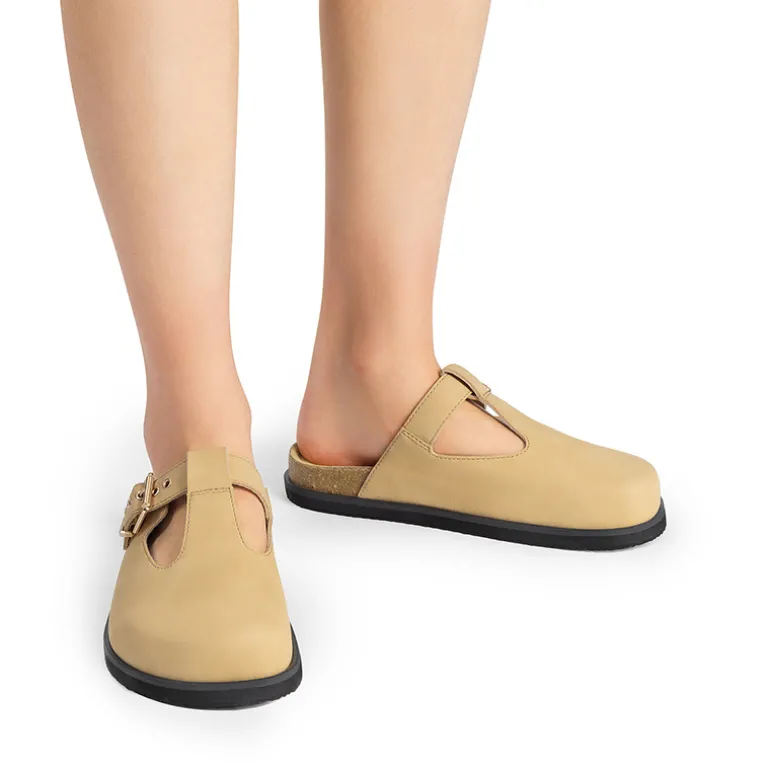 Women’s Buckle Slip-on Clogs