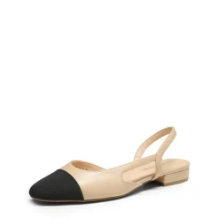 Women’s Cap Toe Slingback Flats