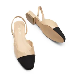 Women’s Cap Toe Slingback Flats