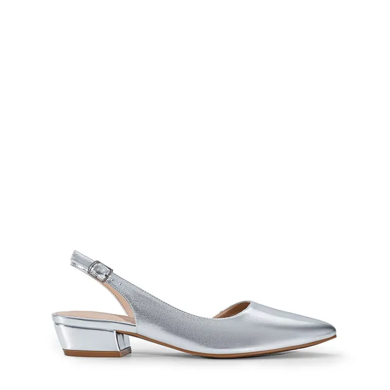 Women’s Chic Pointed Toe Slingback Pumps