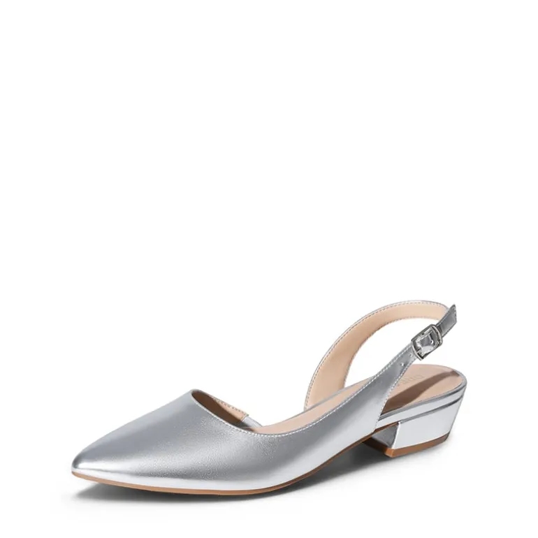 Women’s Chic Pointed Toe Slingback Pumps