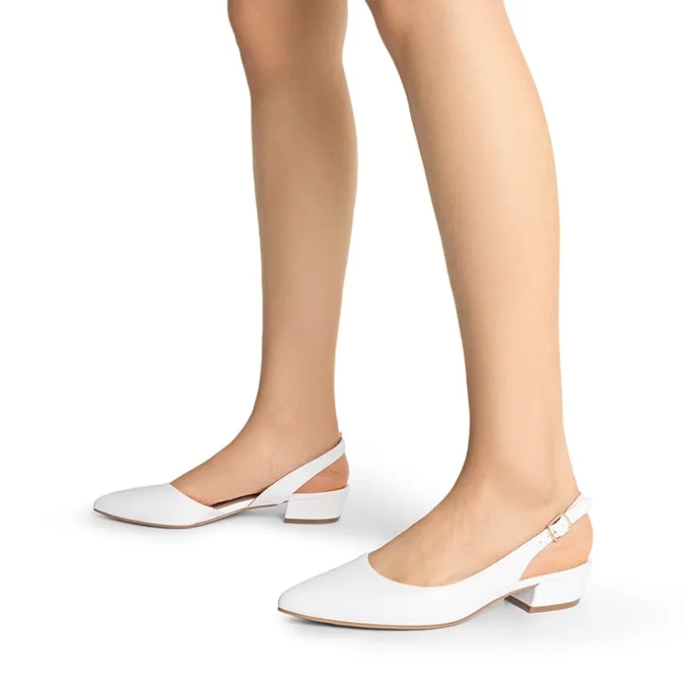 Women’s Chic Pointed Toe Slingback Pumps
