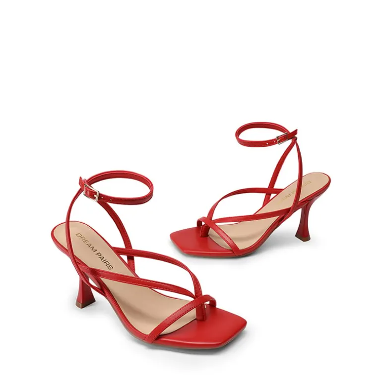 Women’s Chic Strappy Thong Stiletto Sandals