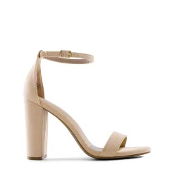 Women's Chunky High Heel Pump Sandals