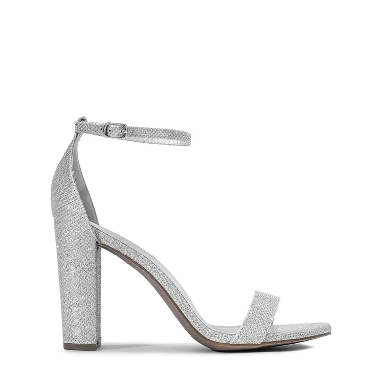 Women's Chunky High Heel Pump Sandals