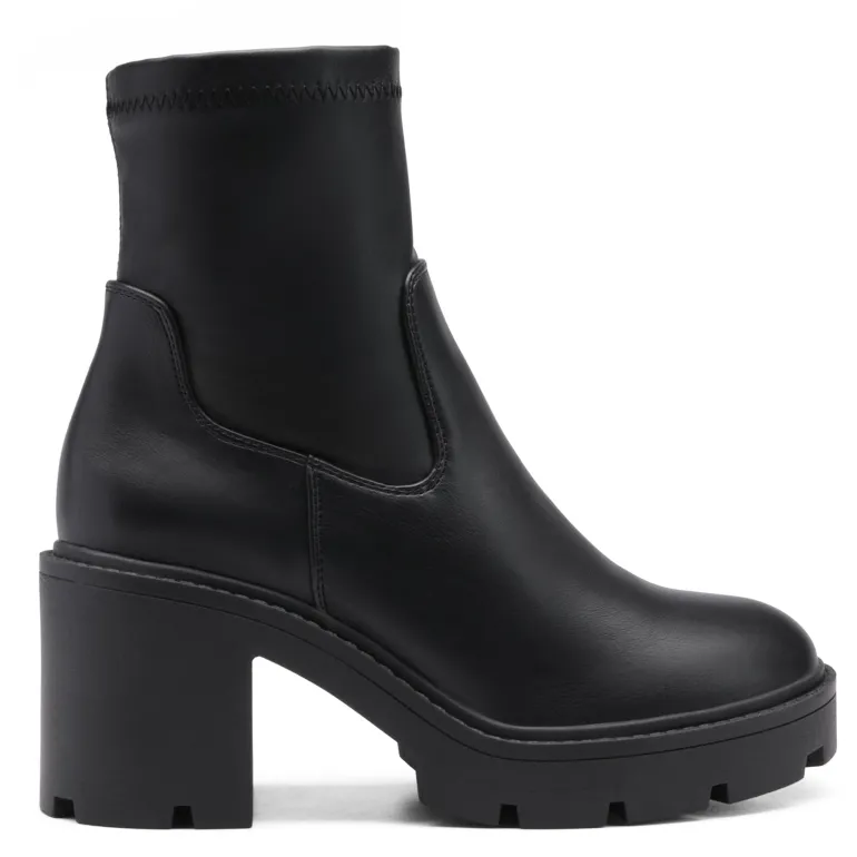 Women's Chunky Lug Sole Ankle Booties