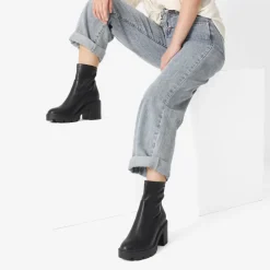Women's Chunky Lug Sole Ankle Booties